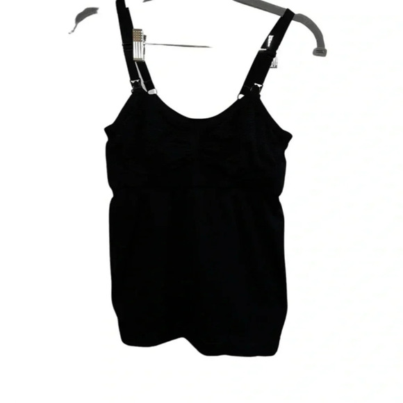 Kindred Bravely Sublime® Hands-Free Pumping & Nursing Tank Black Size Medium - Picture 2 of 6